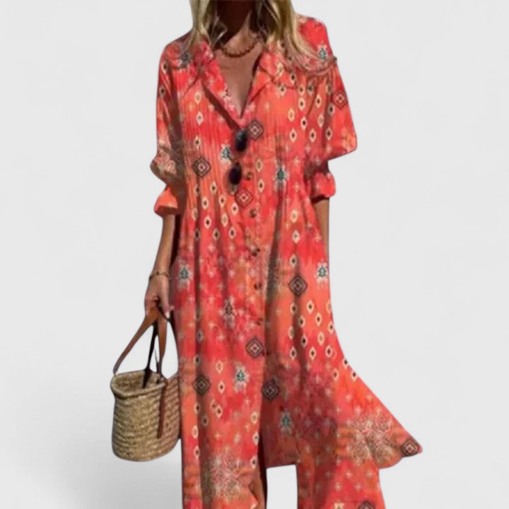 Paula Elegant Boho Dress