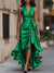 Elegance Satin Halter Gown