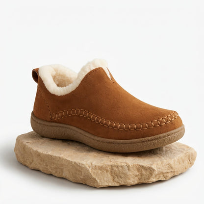 Hermione Fleece Lined Velvet Ankle Boots