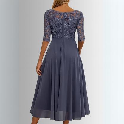 Exquisite Lace Midi Dress