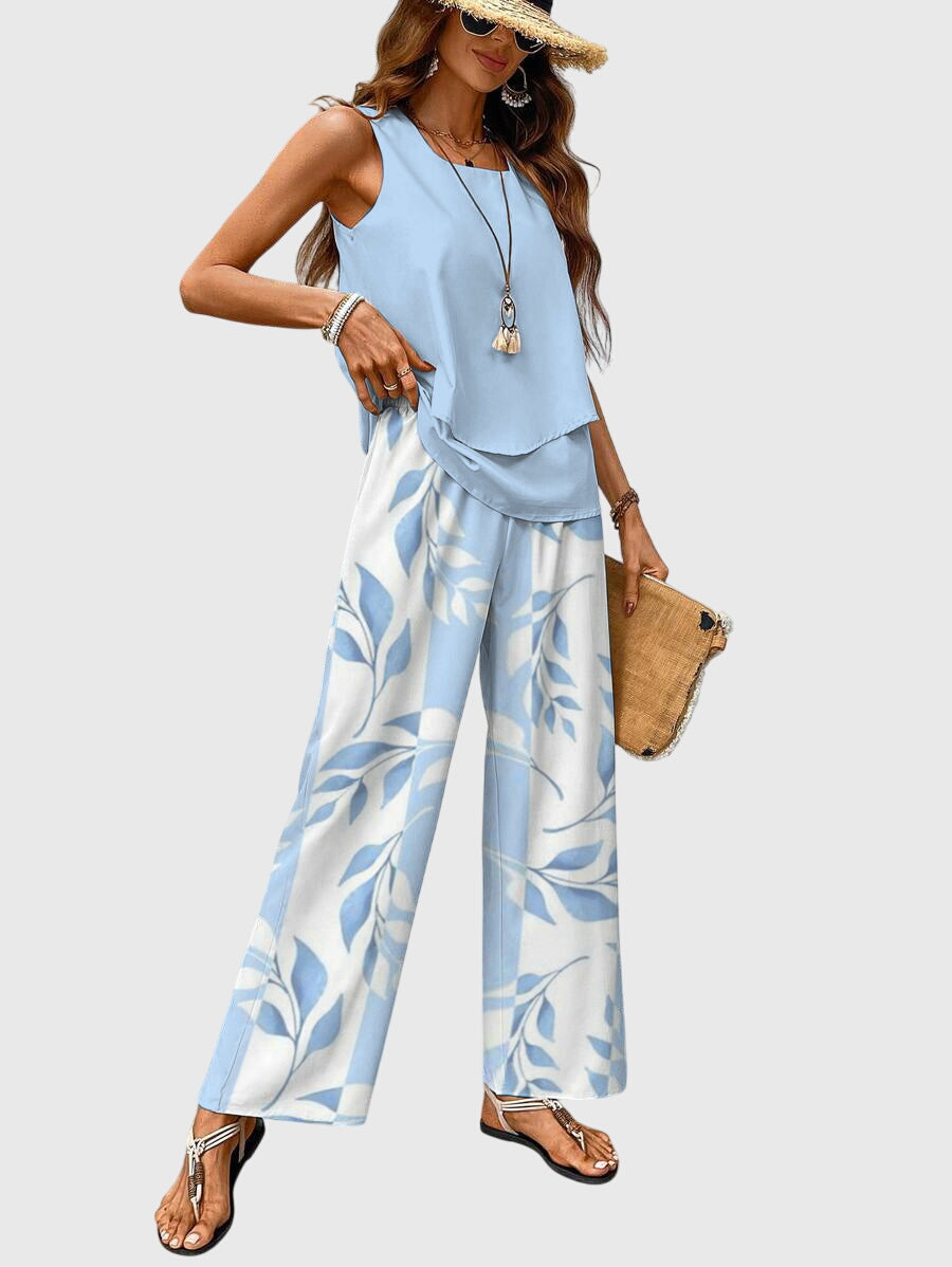 Brenda Elegant 2-Piece Summer Set