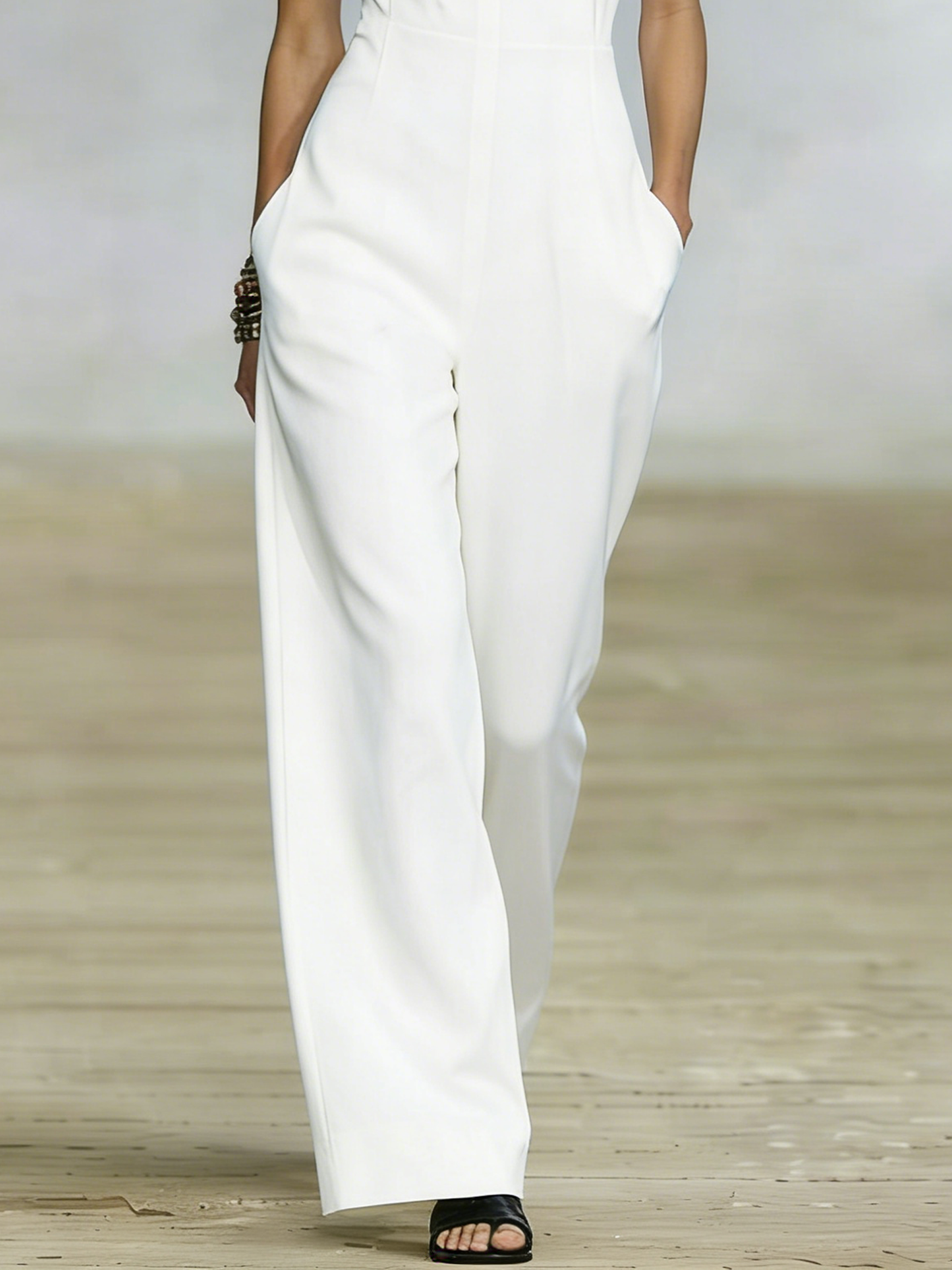 Minimalist Sleeveless Jumpsuit