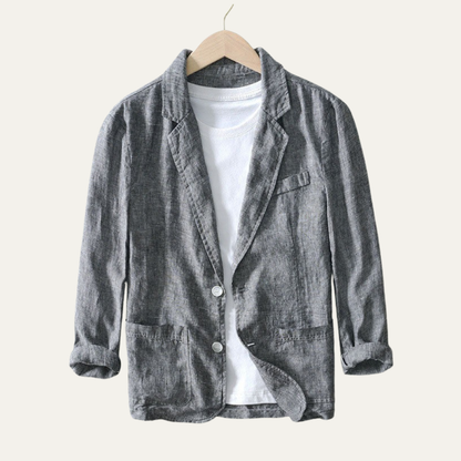 Lightweight Summer Linen Blazer