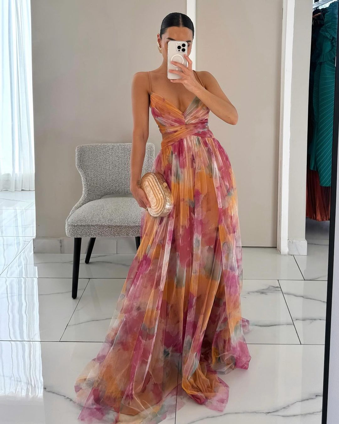 Stunning Floral Maxi Dress