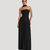 Strapless Pleated Maxi Dress