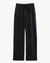 High Waist Linen Straight-Leg Trousers