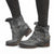 Celestine Faux Leather Chelsea Biker Boots