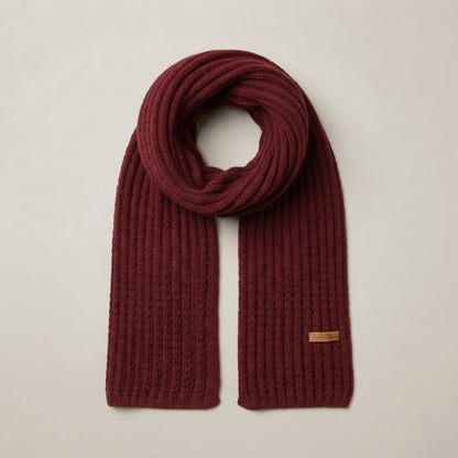 Hollis Chunky Ribbed Scarf