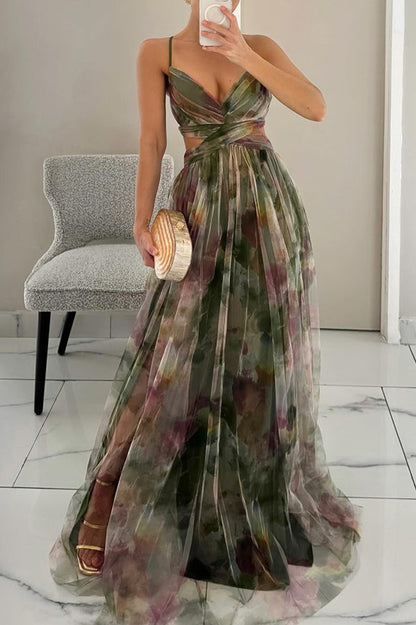 Stunning Floral Maxi Dress