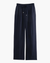 High Waist Linen Straight-Leg Trousers