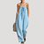 Wide Leg Strapless Jumpsuit