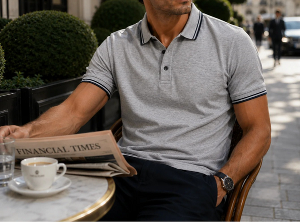 Smart Casual Cotton Polo Shirt