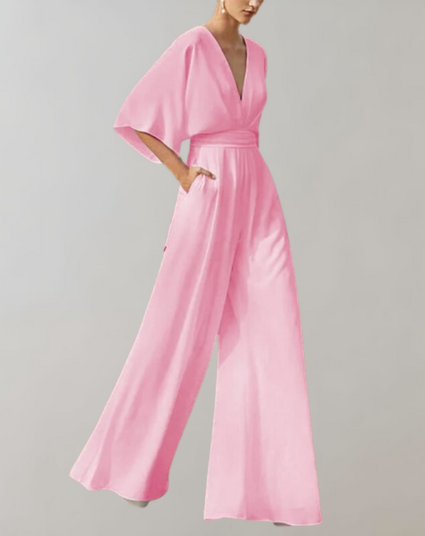 Elegant and Flattering Fitted Jumpsuit