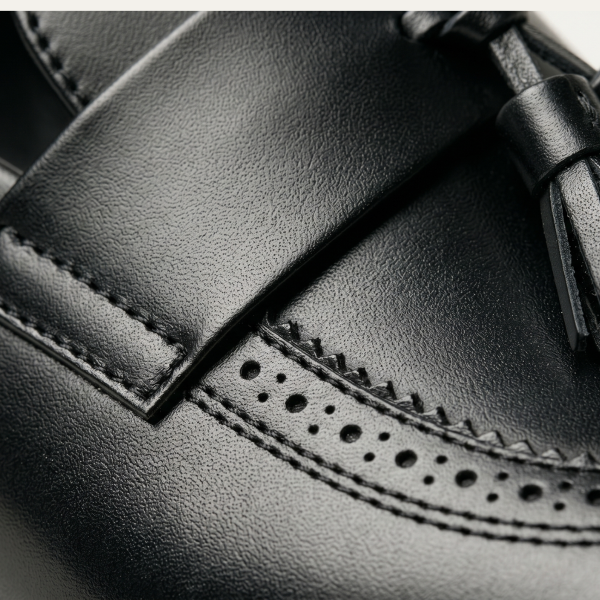 Leather Tassel Loafer