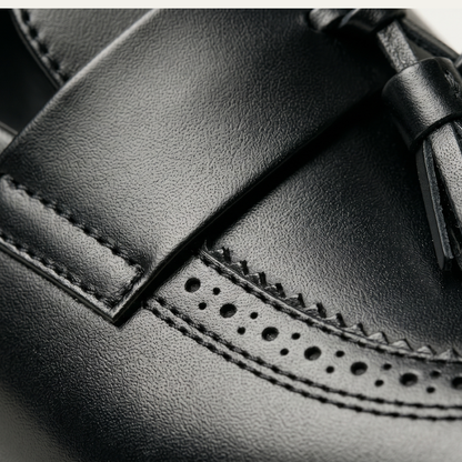 Leather Tassel Loafer