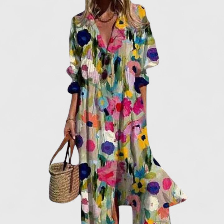 Paula Elegant Boho Dress