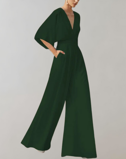 Elegant and Flattering Fitted Jumpsuit