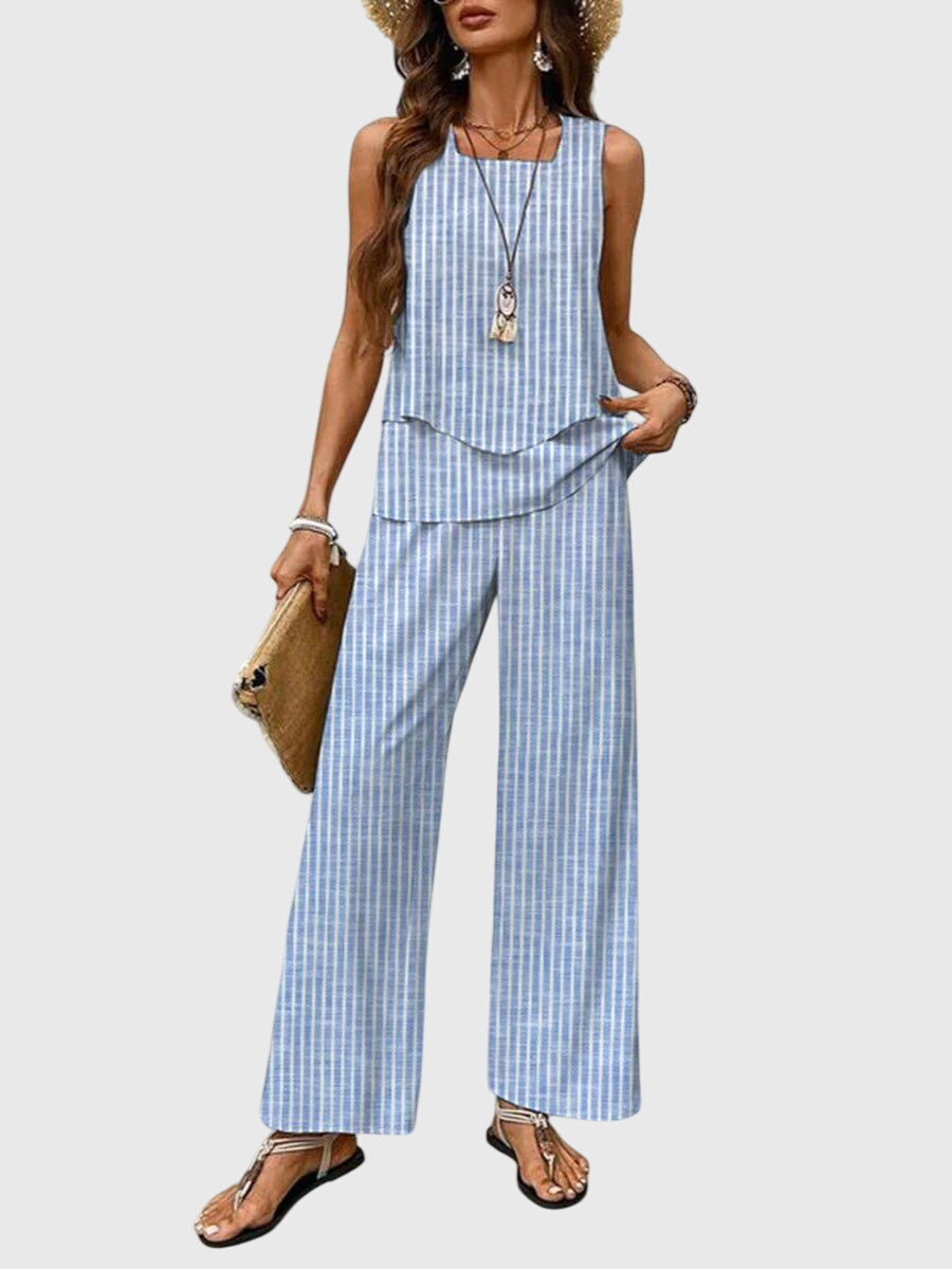 Brenda Elegant 2-Piece Summer Set