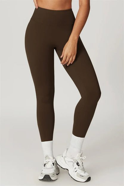 Back Sports Bra & High-Waist Leggings Set