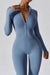 Seamless Zip-Up Performance Jumpsuit