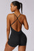 Cross-Back Sculpt Jumpsuit
