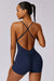 Cross-Back Sculpt Jumpsuit