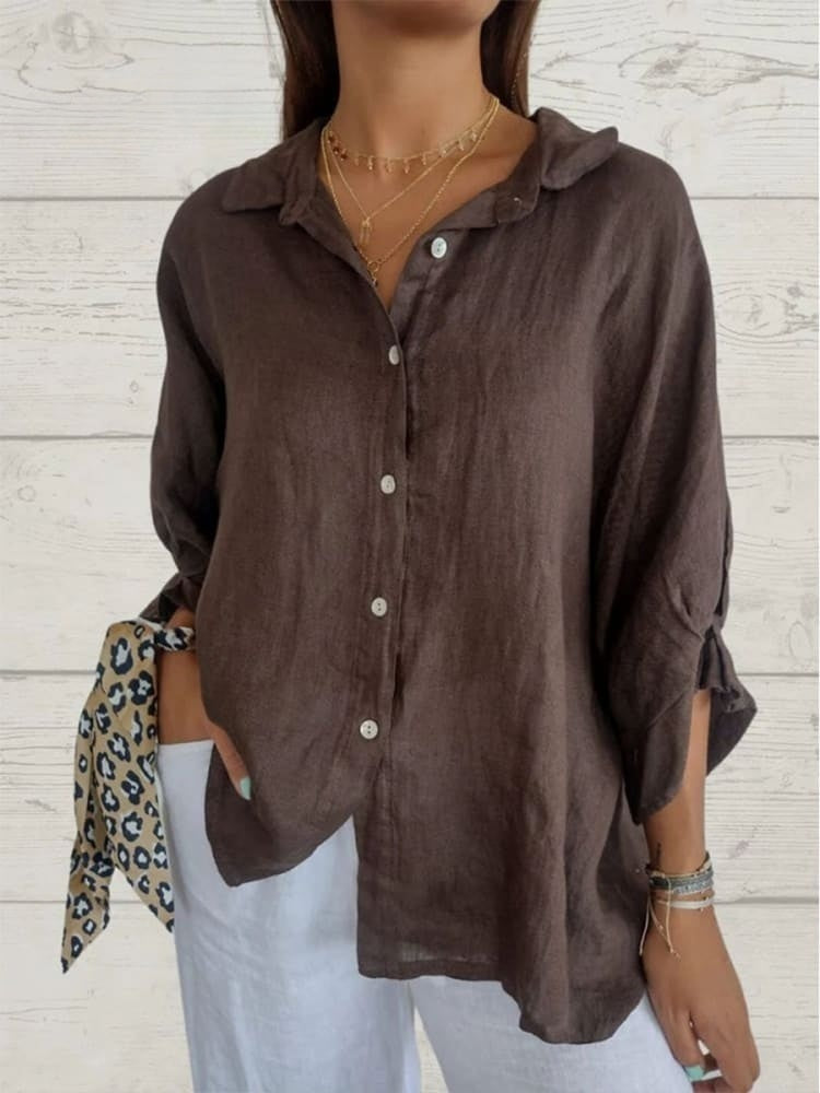Elegant Linen Blouse
