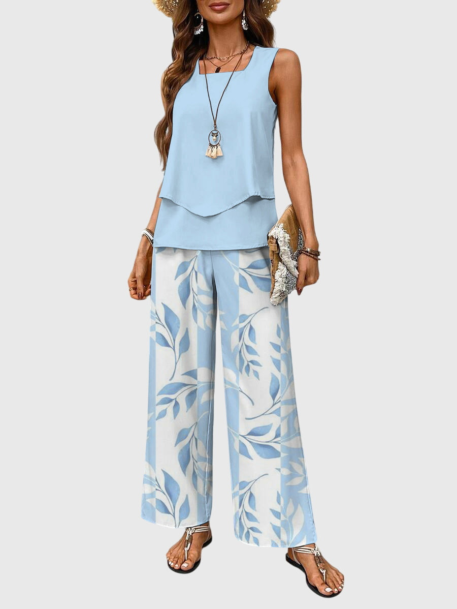 Brenda Elegant 2-Piece Summer Set