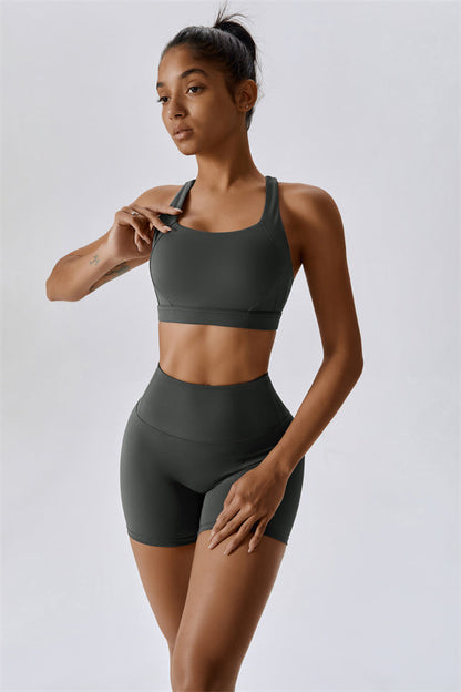 SculptFit Seamless Bra & Shorts Set