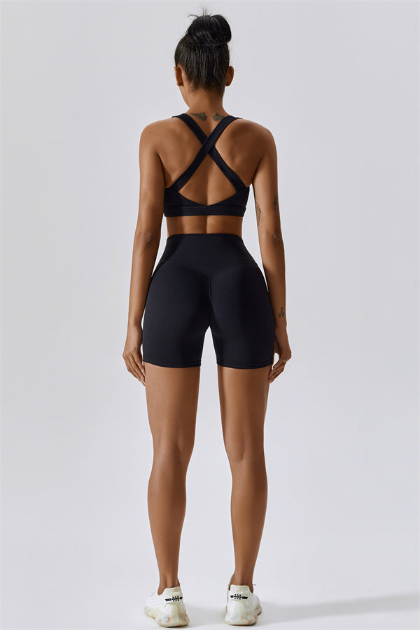 SculptFit Seamless Bra & Shorts Set