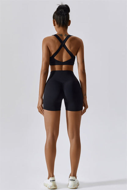 SculptFit Seamless Bra & Shorts Set