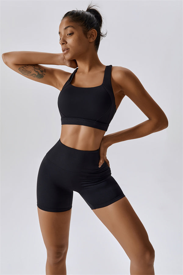 SculptFit Seamless Bra & Shorts Set