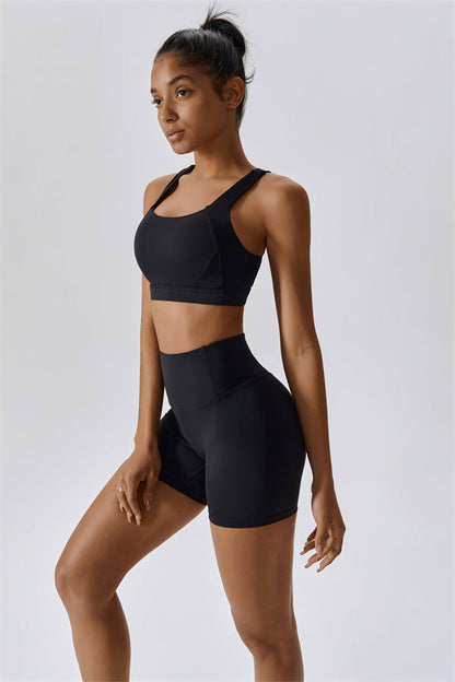SculptFit Seamless Bra & Shorts Set
