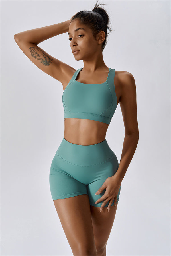 SculptFit Seamless Bra & Shorts Set