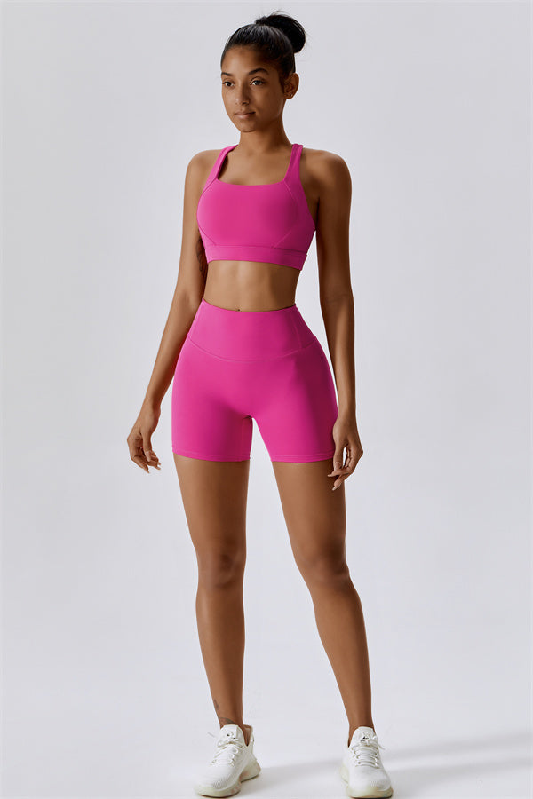 SculptFit Seamless Bra & Shorts Set