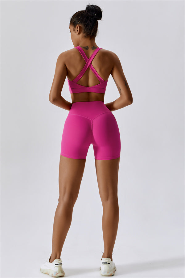 SculptFit Seamless Bra & Shorts Set