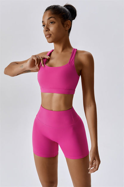 SculptFit Seamless Bra & Shorts Set