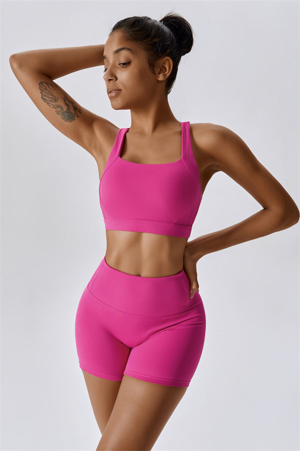 SculptFit Seamless Bra & Shorts Set