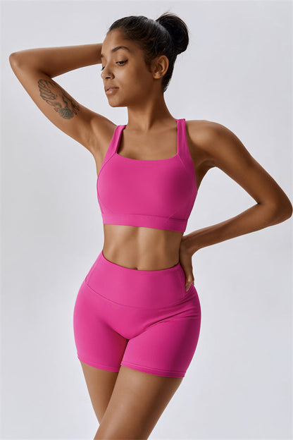 SculptFit Seamless Bra & Shorts Set