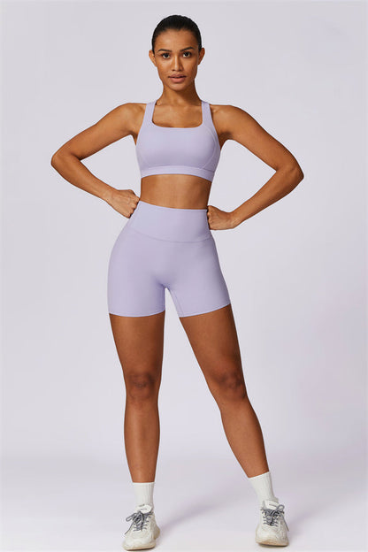 SculptFit Seamless Bra & Shorts Set