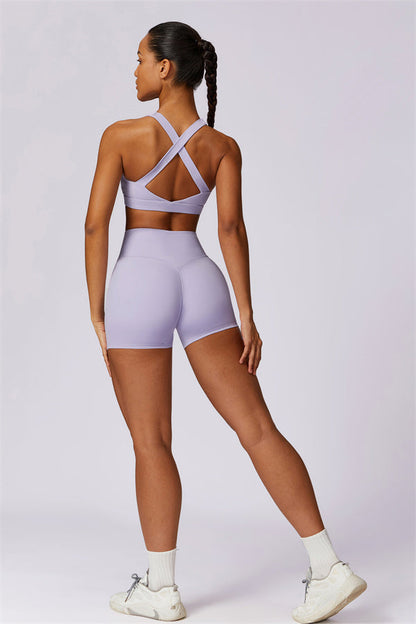 SculptFit Seamless Bra & Shorts Set