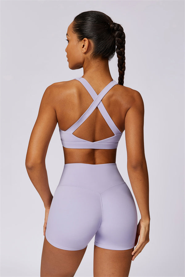 SculptFit Seamless Bra & Shorts Set