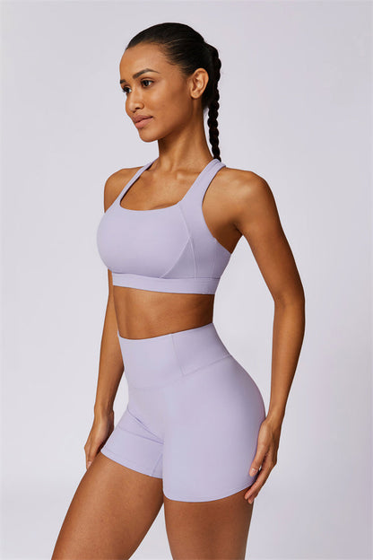 SculptFit Seamless Bra & Shorts Set