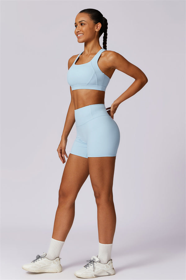 SculptFit Seamless Bra & Shorts Set