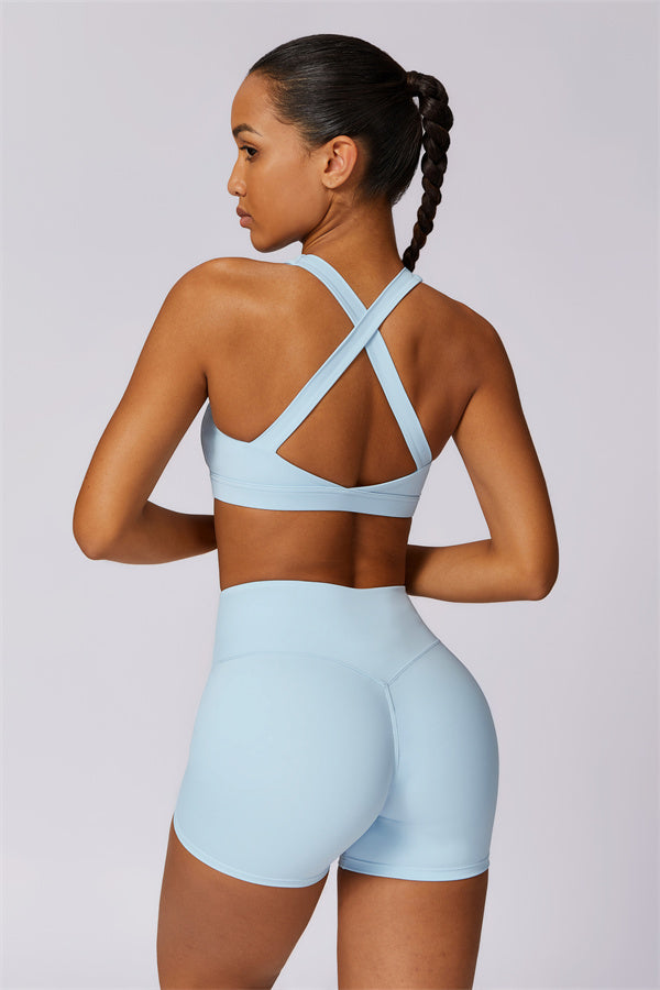 SculptFit Seamless Bra & Shorts Set