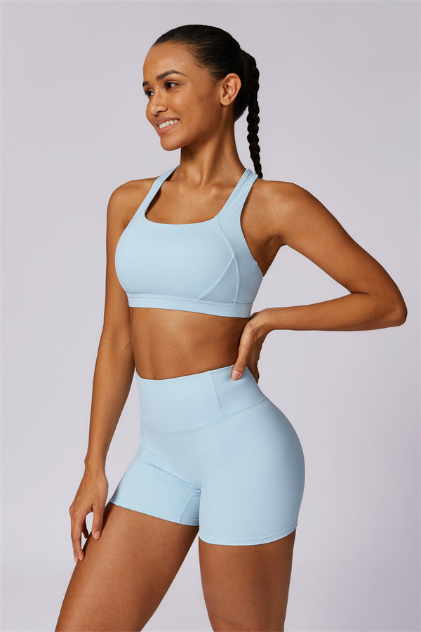 SculptFit Seamless Bra & Shorts Set