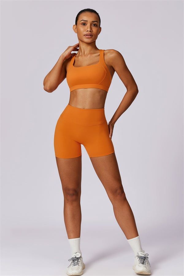SculptFit Seamless Bra & Shorts Set