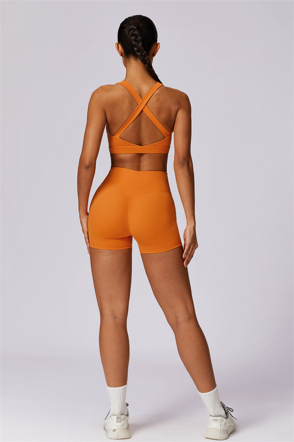 SculptFit Seamless Bra & Shorts Set