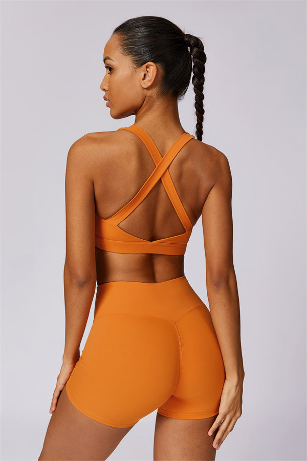 SculptFit Seamless Bra & Shorts Set