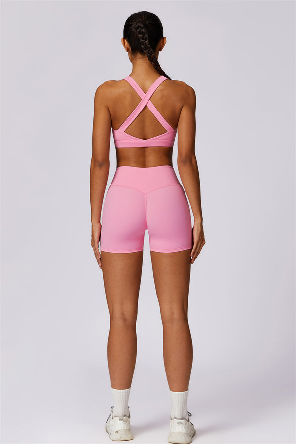 SculptFit Seamless Bra & Shorts Set